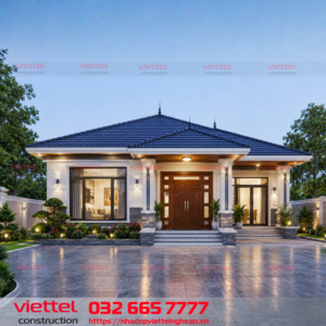 Nhà cấp 4 mái Nhật